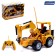 Excavator Radio -controlled "Builder", movable bucket, works from the battery