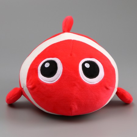 Soft toy "Fish", 19 cm, red color-1