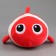 Soft toy "Fish", 19 cm, red color