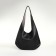 Women's bag on magnet Textura, large size, black color