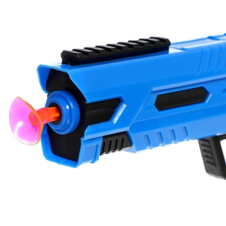 Pistol "Vector", shoots with suction cups, mix-4