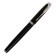 Gift feathers in the leatherette case, black body with silver