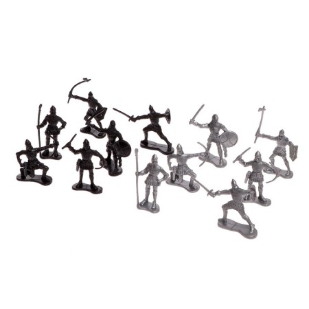 Set of knights "Casting Siege"-10