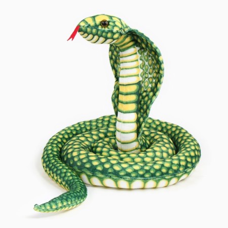 Soft toy "Cobra", 30 cm/200 cm, green color-6