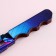 Model made of wood "knife", purple