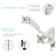 Broke for monitors Onkron G160W White 13 "-32" Max. 16kg Table turn and slope V 102950