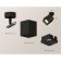 Ambrella Light, Techno, XM7813002, Gu5.3, Black Sand Color Polar.