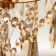 Daria chandelier 4x40W E14 gold 40x40x52.5cm