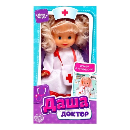 Classic doll "Dasha Doctor"-4