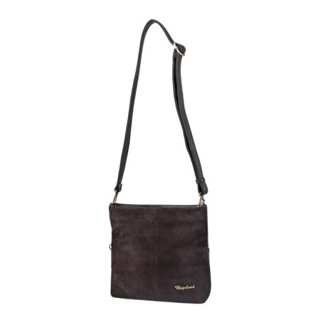 Cross-Bodi bag, lightning department, brown color 25x5x26.5cm
