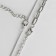 Piece "Chain" letter R, color silver, 56 cm