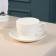 Porcelain Tea couple Barista, 200 ml, white