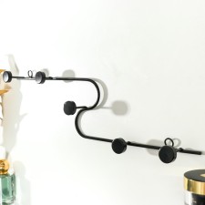 Decorative metal hooks 