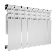 Aluminum radiator Aquaprom a52, 350 x 80 mm, 8 sections