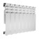 Aluminum radiator Aquaprom a52, 350 x 80 mm, 8 sections