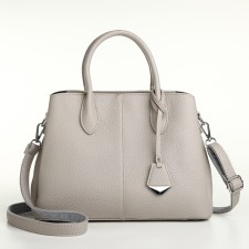 Women's bag on magnet Textura, average size, color gray