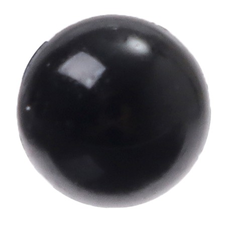 Screw eyes with plugs, set of 30 pcs., Size 1 pc. - 1.2 cm, black color-4