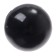 Screw eyes with plugs, set of 30 pcs., Size 1 pc. - 1.2 cm, black color