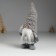 Souvenir Polystone "Santa Claus in a gray knitted cap, with a white beard" Mix 8.5x5x18 cm