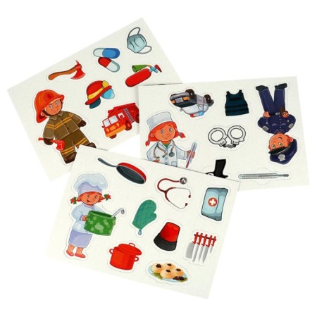 Game with Velcro "Profession", 3+-2