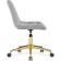 CHECTER CHECTEROSE (California 900) Metal/velor, gold/light gray 49x60x84 cm 1050993