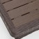Rattan Ola Dom table square, brown, 75.5 x 76 x 74.5 cm