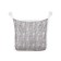 Organizer in a bath on suction cups "Gray Palmas", for storing toys and trifles, size 33x39 cm