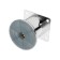 Furniture support OM001CR tundra, 50x60 mm, chromium color