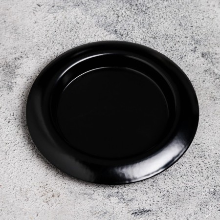 Cup "Cup" metal, 11 cm, black muar-2