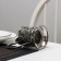 The cup holder "Troika", D = 72mm, nickel, with blackening