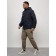 Sports male jacket, size 50, dark blue color