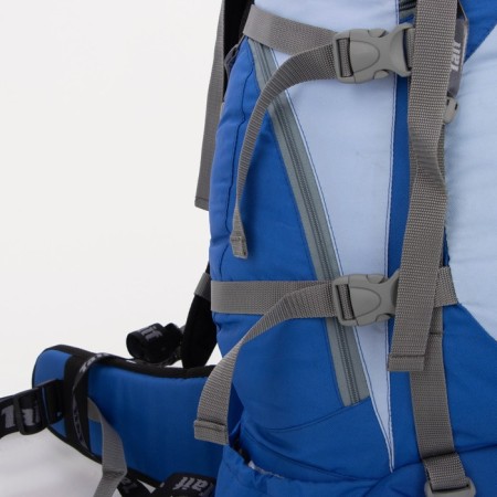 Tourist backpack, TAIF, 65 liters, cord department, 2 outer pockets, 2 side pockets, blue color-5