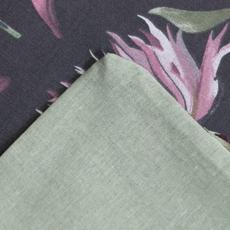 Bed linen Ethel 2 joint venture "Artichoke" 175x215 cm, 200x220 cm, 50x70 cm -2 pcs, tunnel-5