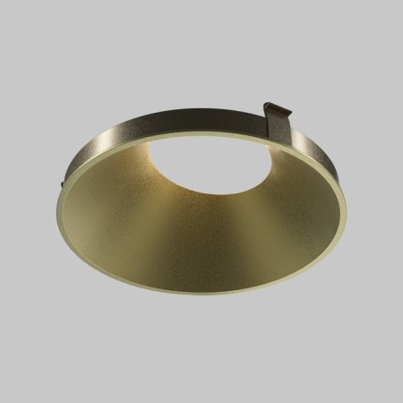 Decorative frame frame for the Wise series, 70x70x22.5 mm, matte gold-1