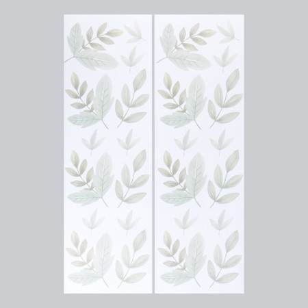 Stick plastic interior color "light leaves" set 2 sheets 30x90 cm-1