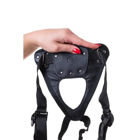 Toyfa Strap-on Master, neoprene, black color, black panties-8