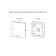 The bathroom mirror Uperwood Foster 70x80 cm, with LED backlight