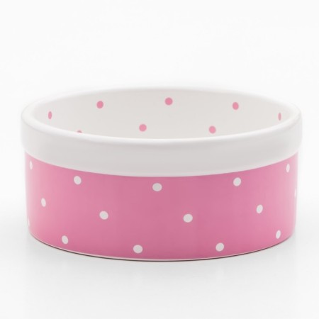 Ceramic bowl "Princess" 400 ml 13 x 5.5 cm, pink-3