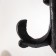 Decorative cast iron hook "Heraldic lily" 15x4x9.8 cm