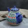 Rishtan ceramics "Patterns", 1600 ml, blue mix