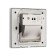 Built-in lamp for the stairs, NL-36, engine sensor, 1.5 W, 60 lm, 3000k, graphite