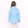 The jacket is naked, the color is blue, height is 98 cm