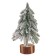 New Year's decor "Christmas tree in the snow on the stand" 12x12x18 cm