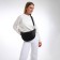 Women's bag over the shoulder Textura, small size, black color