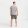 Pajama men's kaftan "good mo" size 48, gray/black