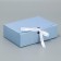 Gift folding box, packaging, “blue”, 16.5 x 12.5 x 5 cm