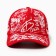 Menku cap with inscriptions, red color, rr 58