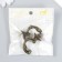 Metal hook "Plant branch" of bronze 4,1x2.4x2.5 cm