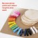 Brongs multi -colored decorative "classics" (set of 20 pcs) 3.5 cm, 10 colors