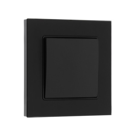 Capes on the passage Tot Matte Glass, 10 a, 1 cl., Hidden, glass, black-1